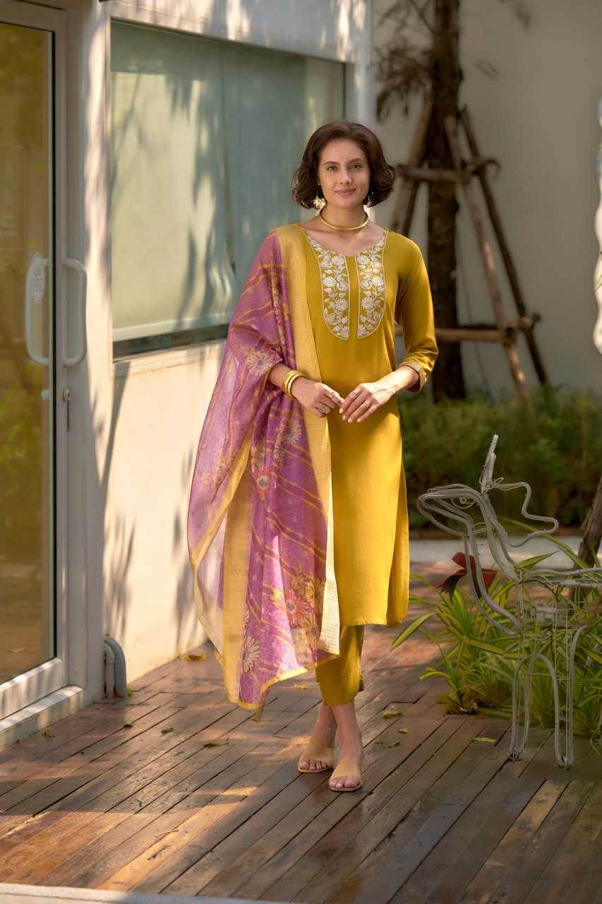 Viscose Rayon Embroidered Kurtis - MYLUXURY LANE ENTERPRISE